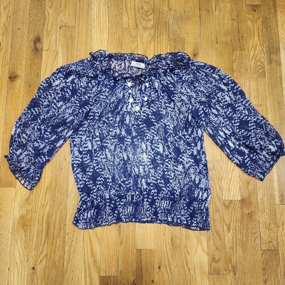 Romeo And Juliet Couture Sheer‎ Bohemian Blouse